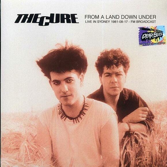 The Cure From a Land Down Under Live 1981 Splatter Vinyl Ltd Ed 300 FM Broadcast - Picture 3 of 6